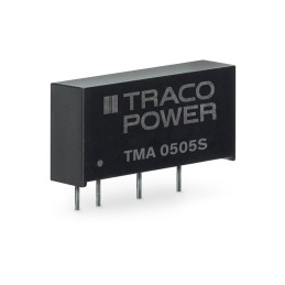 5 pcs - TRACOPOWER TMA DC-DC Converter, 5V dc/ 200mA Output, 4.5 - 5.5 V dc Input, 1W, Through Hole, +85°C Max Temp