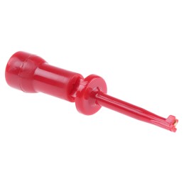 1 pcs - Mueller Electric Red Hook Clip, 3A, 600V