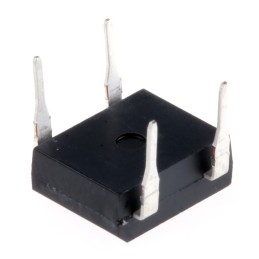 5 pcs - Vishay Bridge Rectifier, 1A, 200V, 4-Pin