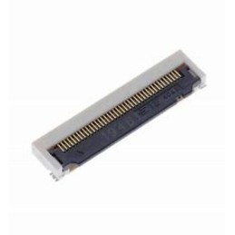9 x FFC / FPC Board Connector, ZIF, 0.5 mm, 40 Contacts, Receptacle, Surface Mou
