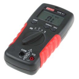 1 pcs - RS PRO IDM61 Handheld Digital Multimeter, 750V ac Max - UKAS Calibrated