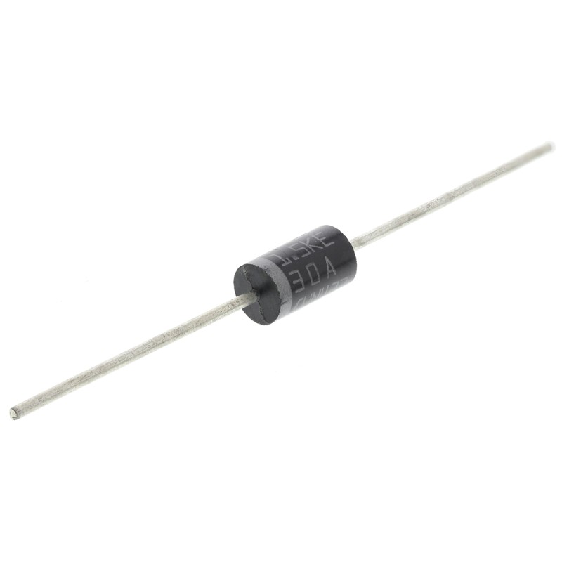 5 pcs - STMicroelectronics 1.5KE30A, Uni-Directional TVS Diode, 1500W, 2-Pin DO-201
