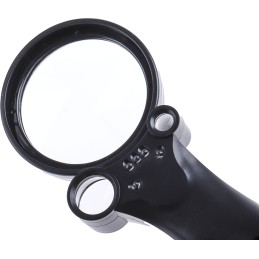 1 pcs - RS PRO Illuminated Magnifier, 2.5X x Magnification