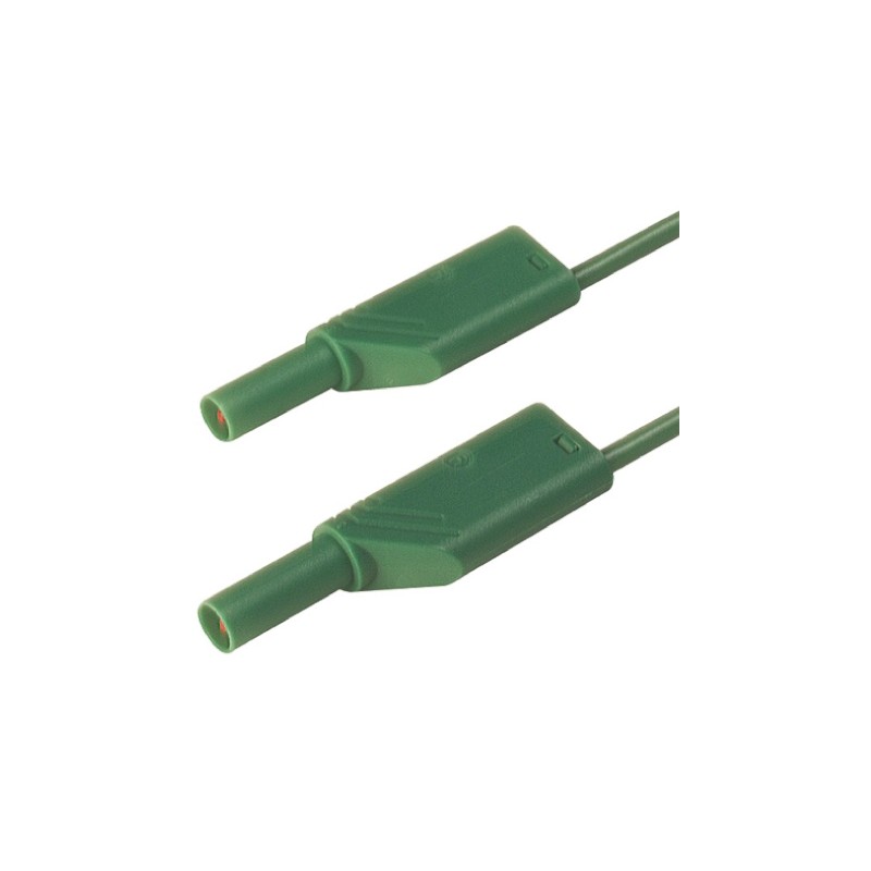 1 pcs - Hirschmann Test & Measurement, 32A, 1000V ac/dc, Green, 2m Lead Length