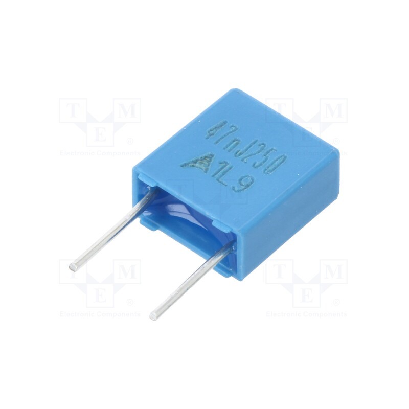 10 pcs x EPCOS - B32529C3473J000 - Capacitor: polyester, 0.047uF, 160VAC, 250VDC, 5mm, ±5%, -55÷125°C