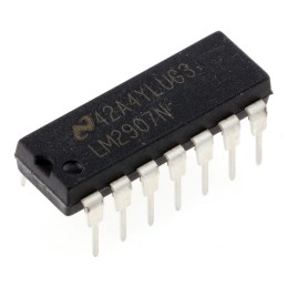 5 pcs - LM2907N/NOPB, Frequency to Voltage Converter ±1%FSR, 14-Pin MDIP