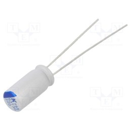 10 pcs x KEMET - A755BQ227M0JAAE018 - Capacitor: polymer, low ESR, 220uF, 6.3VDC, ESR: 18mΩ, A755, THT