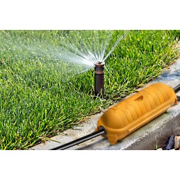 1 pcs - brennenstuhl 1 Compartment Floor Box Cover, 90mm x 215 mm x 75mm