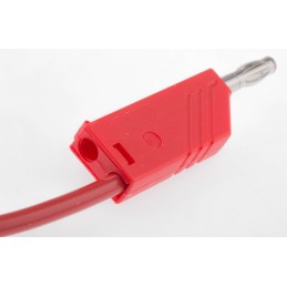 1 pcs - Hirschmann Test & Measurement, 16A, 60V dc, Red, 1.5m Lead Length