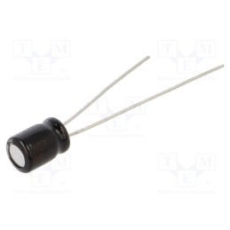 10 pcs x PANASONIC - EEAGA1E150 - Capacitor: electrolytic, THT, 15uF, 25VDC, Ø5x7mm, Pitch: 2mm, ±20%