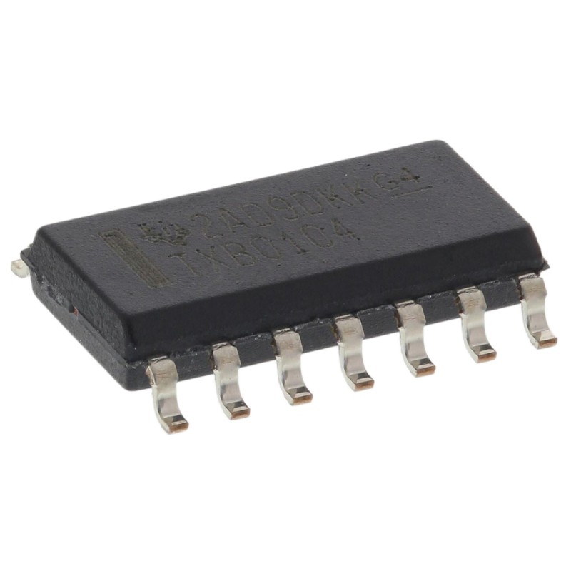 5 pcs - Texas Instruments TXB0104D, Voltage Level Shifter Voltage Level Translator, 14-Pin SOIC