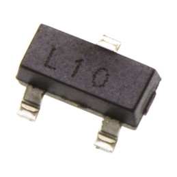 3000 pcs - Diodes Inc 40V 1.1A, Schottky Diode, 3-Pin SOT-23 ZLLS1000TA
