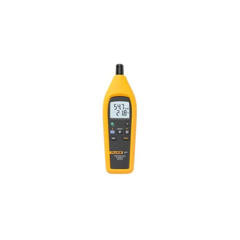 1 pcs - Fluke 971 Handheld Hygrometer, ±2.5 %RH Accuracy, +60°C Max, 95%RH Max, RS Calibration
