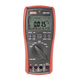 1 pcs - RS PRO IDM505 Handheld Digital Multimeter, True RMS, 10A ac Max, 10A dc Max, 1000V ac Max - RS Calibrated