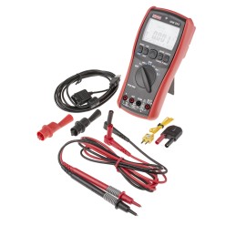 1 pcs - RS PRO IDM505 Handheld Digital Multimeter, True RMS, 10A ac Max, 10A dc Max, 1000V ac Max - RS Calibrated