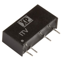1 pcs - XP Power ITV DC-DC Converter, ±15V dc/ ±33.3mA Output, 21.6 - 26.4 V dc Input, 1W, Through Hole, +105°C Max Temp