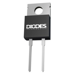 5 pcs - Diodes Inc 600V Fast Recovery Epitaxial Diode Rectifier & Schottky Diode, 2-Pin TO220AC DTH3006D