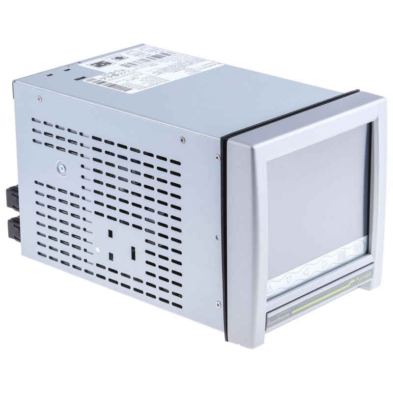 1 pcs - Eurotherm 6100A, 12 Input Channels, 3 Output Channels, Paperless Chart Recorder Measures Current, Millivolt,