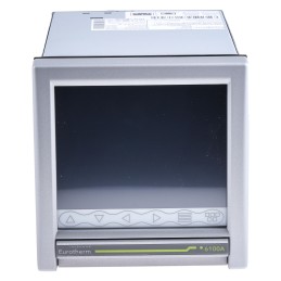 1 pcs - Eurotherm 6100A, 12 Input Channels, 3 Output Channels, Paperless Chart Recorder Measures Current, Millivolt,