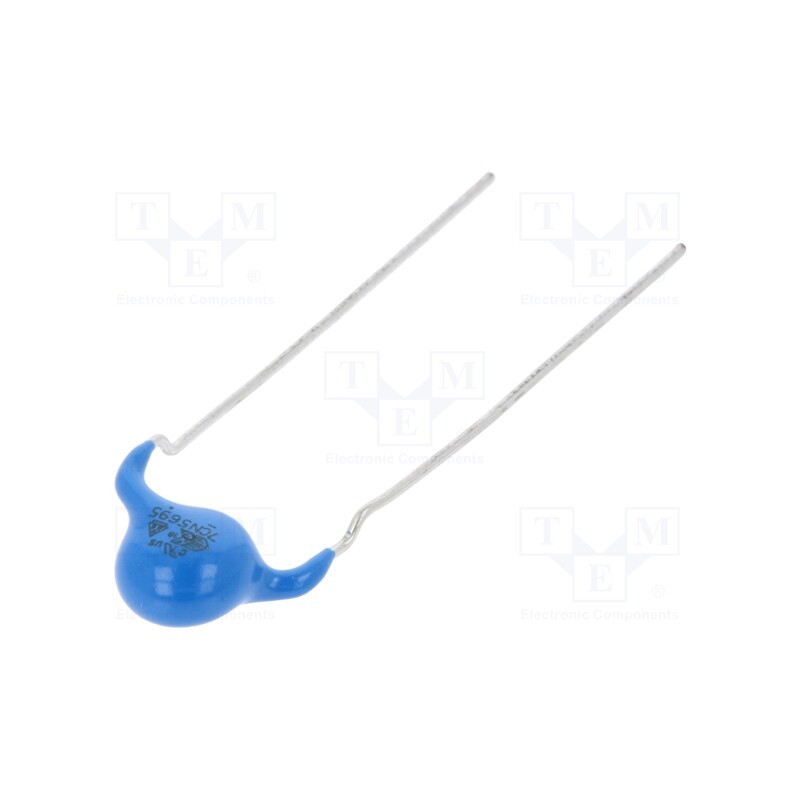 10 pcs x KEMET - C911U102MVWDBA7317 - Capacitor: ceramic, X1/Y1, 1nF, Y5U, ±20%, THT, 10mm, Uoper.X: 400VAC