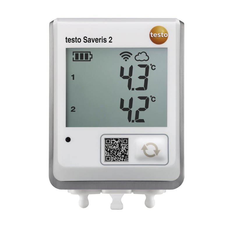 1 pcs - Testo Saveris 2 T2 Temperature Data Logger, Wi-Fi