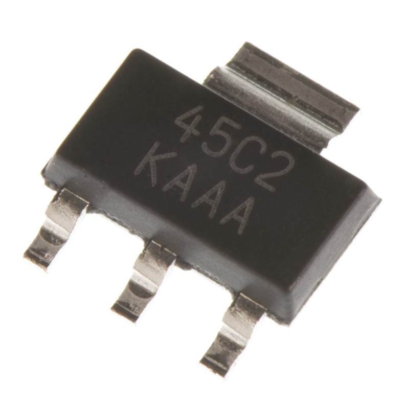 5 pcs - Texas Instruments LM2936MP-5.0/NOPB, 1 Low Dropout Voltage, Voltage Regulator 50mA, 5 V 3+Tab-Pin, SOT-223