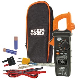 1 pcs - Klein Tools CL800 Clamp Meters, 600A dc, Max Current 600A ac CAT III 1000V