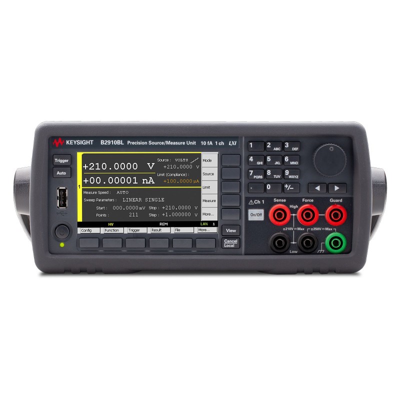 1 pcs - Keysight Technologies B2900BL Series Source Meter, 1 μV - 210 V, 1-Channel, 31.8 W Output