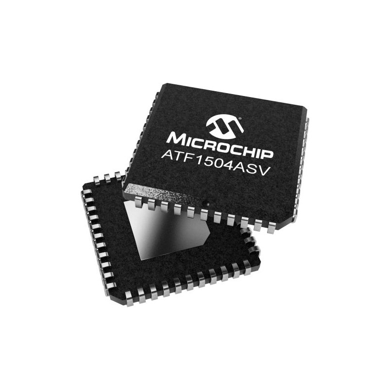5 pcs - Microchip ATF1504ASV-15AU44, CPLD EEPROM 64 Cells, 64 I/O, 15ns, ISP, 44-Pin TQFP