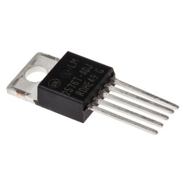 5 pcs - onsemi, LM2576T-ADJG Step-Down Switching Regulator, 1-Channel 3A Adjustable 5-Pin, TO-220