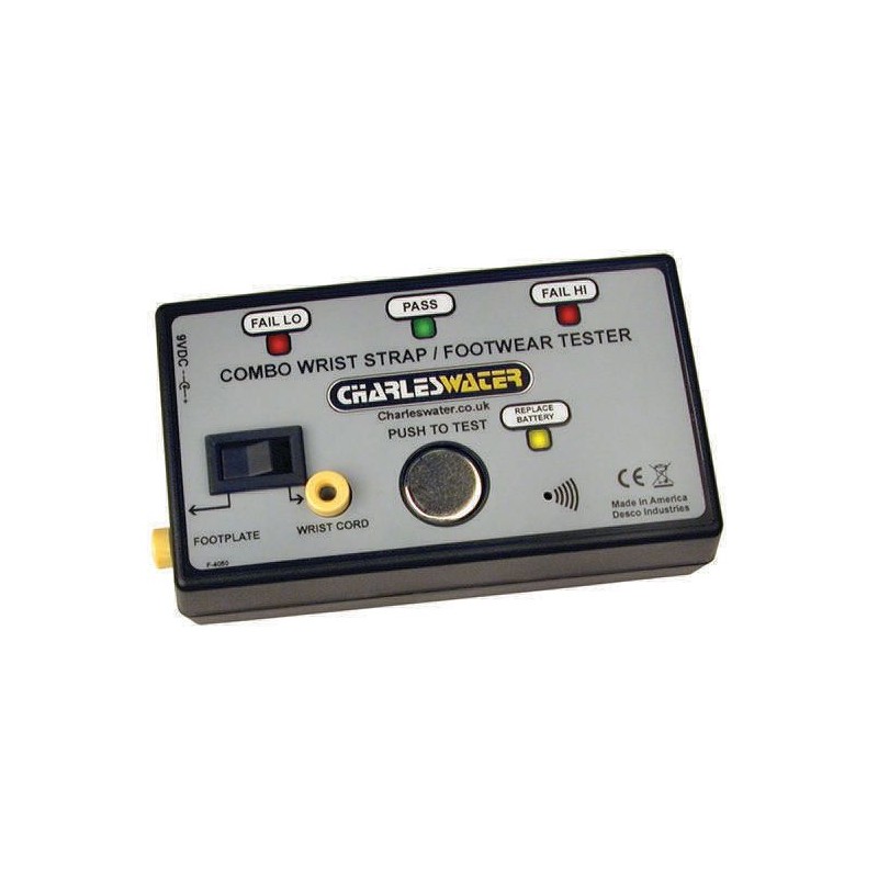 1 pcs - Desco Europe Wrist & Foot ESD Tester