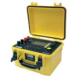 1 pcs - Chauvin Arnoux CA 6240 Ohmmeter, 399 Ω Max, 1μΩ Resolution, 4 Wire