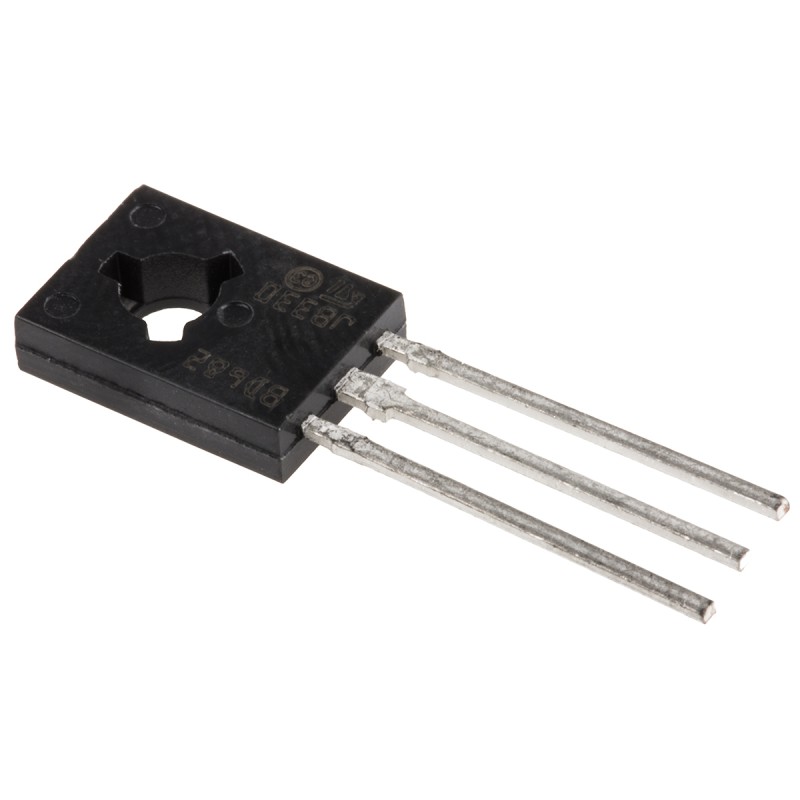5 pcs - STMicroelectronics BD682 PNP Darlington Transistor, 4 A 100 V HFE:750, 3-Pin SOT-32