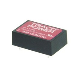 5 pcs - TRACOPOWER THM 10WI DC-DC Converter, 3.3V dc/ 2.5A Output, 9 - 36 V dc Input, 10W, Through Hole, +85°C Max Temp