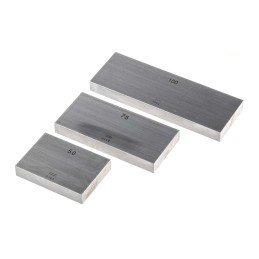 1 pcs - RS PRO Gauge Block Set Alloy Steel Metric, 11 piece With UKAS Calibration