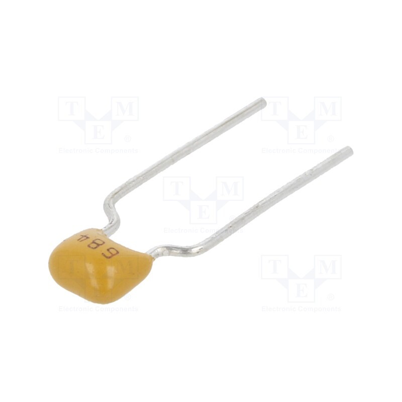 10 pcs x SR PASSIVES - CT40805B684K101F3R - Capacitor: ceramic, 680nF, 100V, X7R, ±10%, THT, 5mm