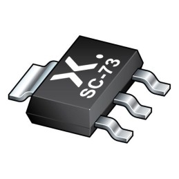 4000 pcs - Plastic N-Channel MOSFET, 5.5 A, 55 V, 3-Pin SOT-223 Nexperia BUK98150-55A/CUF