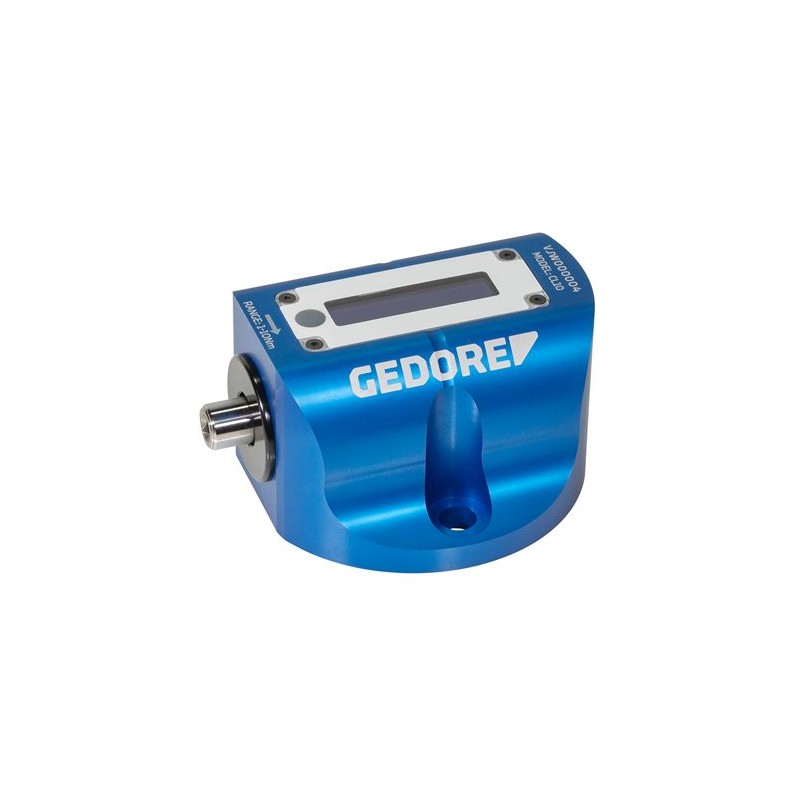 1 pcs - Gedore Digital Torque Tester, 0.25 - 10Nm, 1/4in Drive, ±1 % Accuracy, 0.001Nm Increment