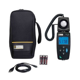 1 pcs - Chauvin Arnoux CA 1110 Light Meter, 0.01 fc, 0.1 lx to 200000lx, ±3 %