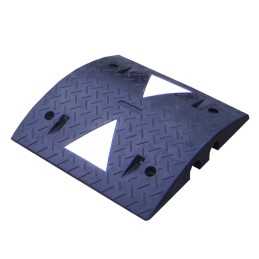 1 pcs - RS PRO 600mm Black/White Cable Cover in Rubber, 80mm Inside dia.