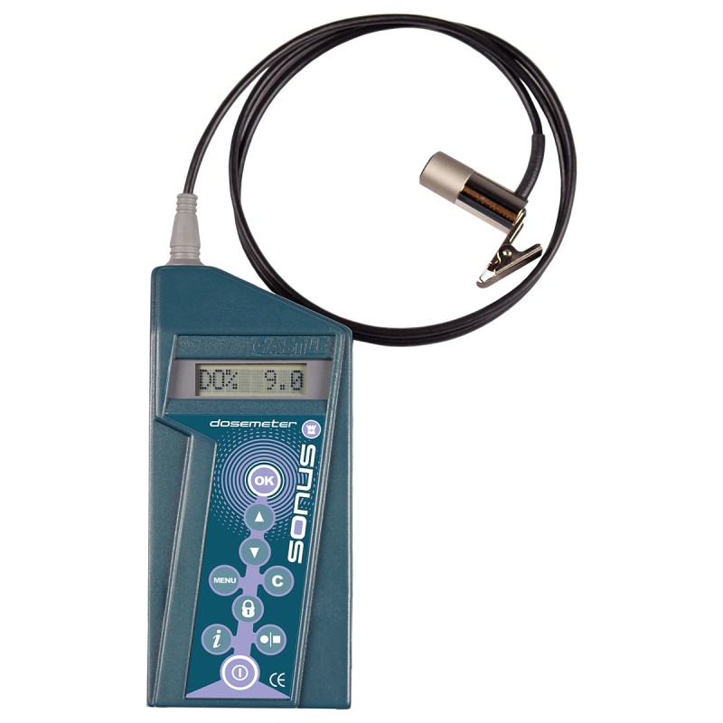 1 pcs - Castle Datalogging Sound Level Meter, 67dB to 140dB, 20kHz max