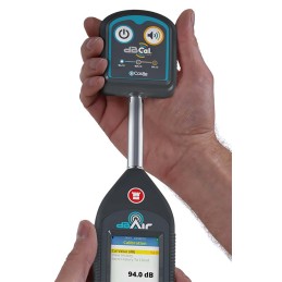 1 pcs - Castle 01GA612 Sound Level Calibrator, ±0.4 dB Accuracy, 94 dB, 104 dB, 114 dB Output, 1 - 2in Microphone