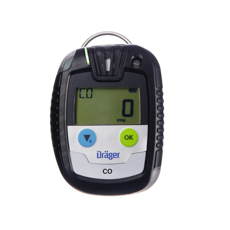 1 pcs - DRAEGER Portable Gas Detector for Carbon Monoxide Detection, Audible Alarm, ATEX Approved