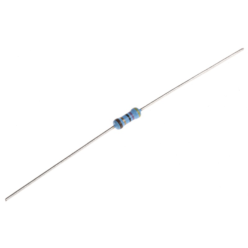 25 pcs - Vishay 47Ω Thin Film Resistor 0.6W ±1% MRS25000C4709FCT00