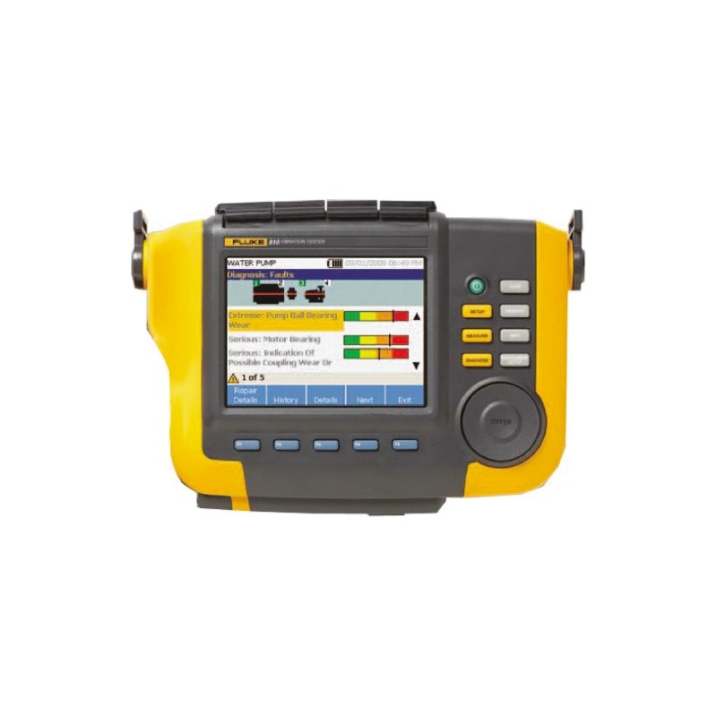 1 pcs - Fluke 810 Vibration Meter - Acceleration, 3 Axis