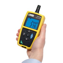 1 pcs - Chauvin Arnoux CA 1246 Digital Hygrometer, 2% RH + 1 digit Accuracy, +140 °F, +60 °C Max, 98%RH Max