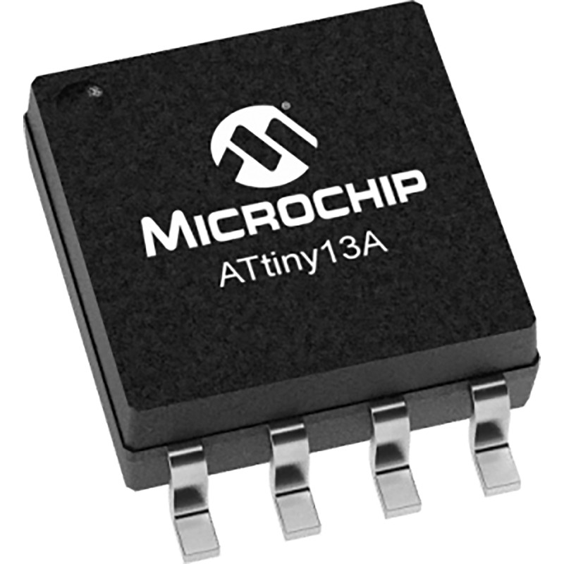 4000 pcs - Microchip ATTINY13A-SSUR, 8bit AVR Microcontroller, ATtiny13A, 20MHz, 1 kB Flash, 8-Pin SOIC