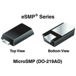 4500 pcs - Vishay 30V 1A, Schottky Diode, 2-Pin DO-219AD MSS1P3-M3/89A