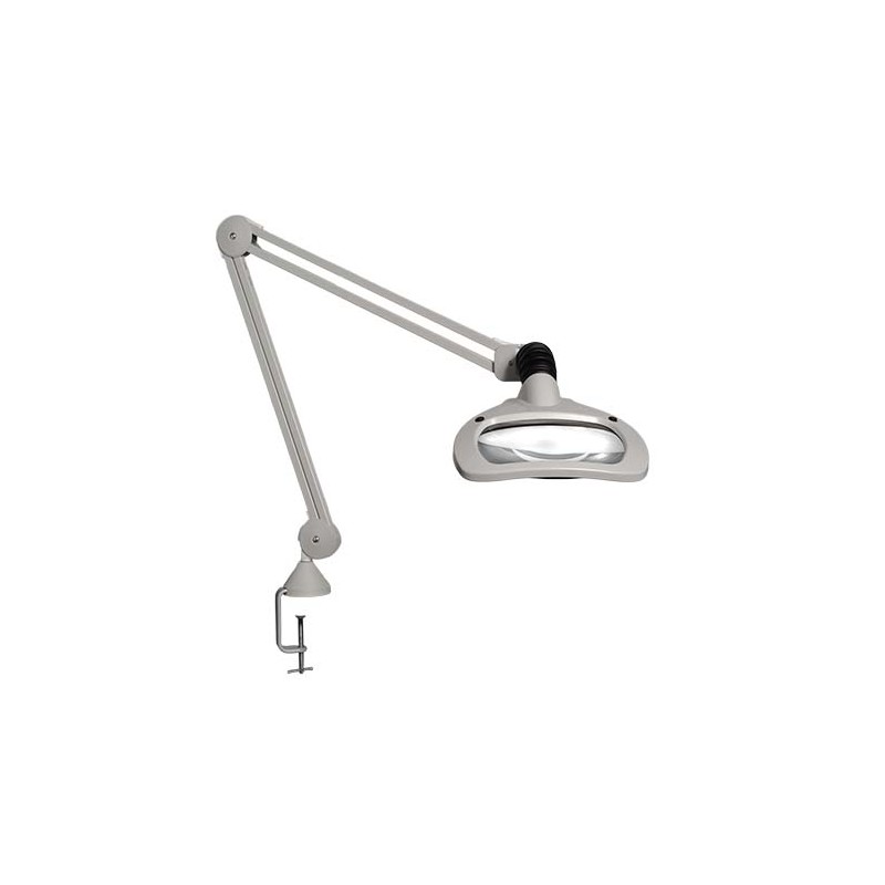1 pcs - Luxo WAL027980 LED Magnifying Lamp with Table Clamp Mount, 3.5dioptre, 171 x 114mm Lens