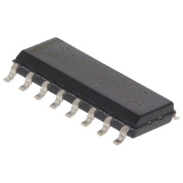 5 pcs - Texas Instruments MAX3232CD Line Transceiver, 16-Pin SOIC